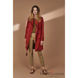 Werner Christ Amal velúr kétsoros női kabát