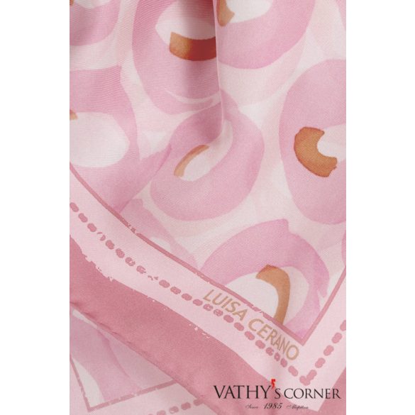 Luisa Cerano selyem kendő mintával 838520/9383  1054