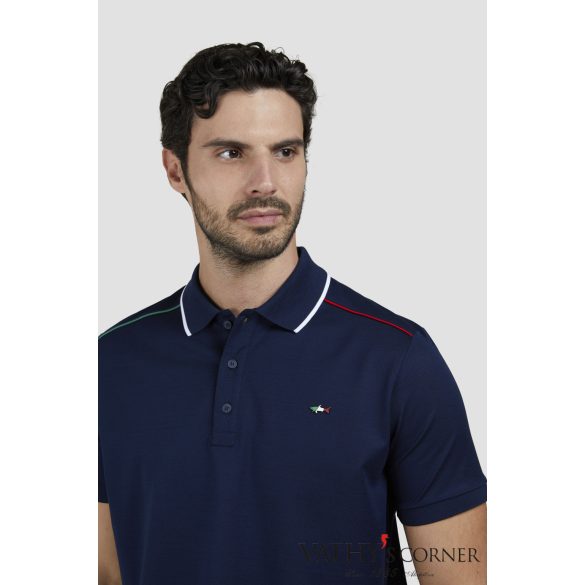 Paul&Shark piké pólóing trikolór részletekkel 25411282 013