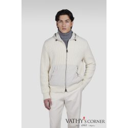 Paul&Shark gyapjú kardigán kapucnival 15311271 010 