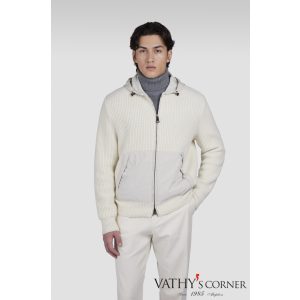 Paul&Shark gyapjú kardigán kapucnival 15311271 010 