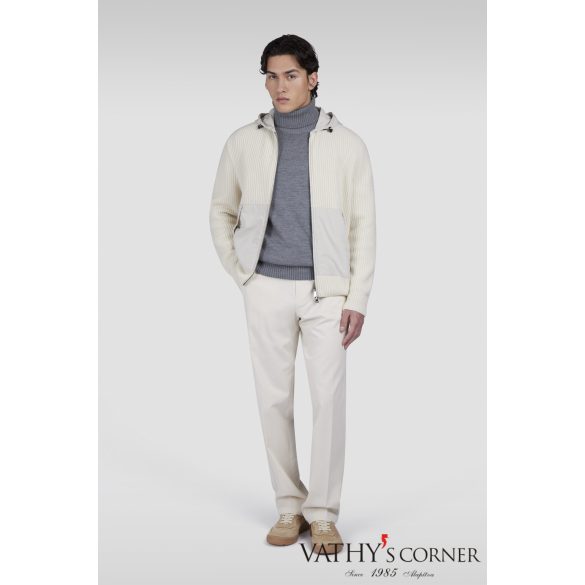 Paul&Shark gyapjú kardigán kapucnival 15311271 010 