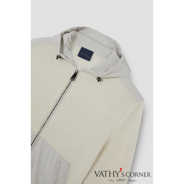 Paul&Shark gyapjú kardigán kapucnival 15311271 010 