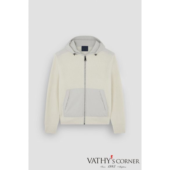 Paul&Shark gyapjú kardigán kapucnival 15311271 010 