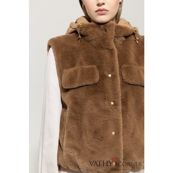 Luisa Cerano műszőrme mellény 428448/4188 748 