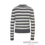 Riani csíkos kötött kardigán 487810-8173 985 