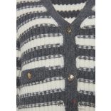 Riani csíkos kötött kardigán 487810-8173 985 