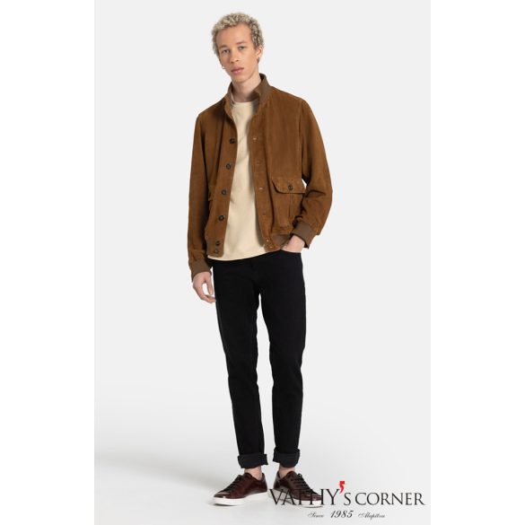 Werner Christ kecskevelúr bőrdzseki 21 1902/797 