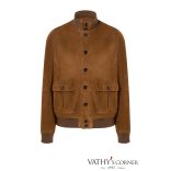 Werner Christ kecskevelúr bőrdzseki 21 1902/797 