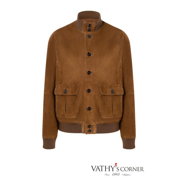 Werner Christ kecskevelúr bőrdzseki 21 1902/797 