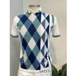 Dalmine röcid ujjú kockás póló  877144