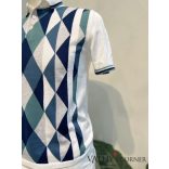 Dalmine röcid ujjú kockás póló  877144