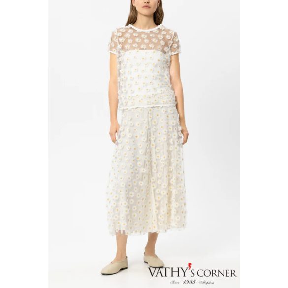 Luisa Cerano maxi szoknya margarétákkal 538328/3826 1005 