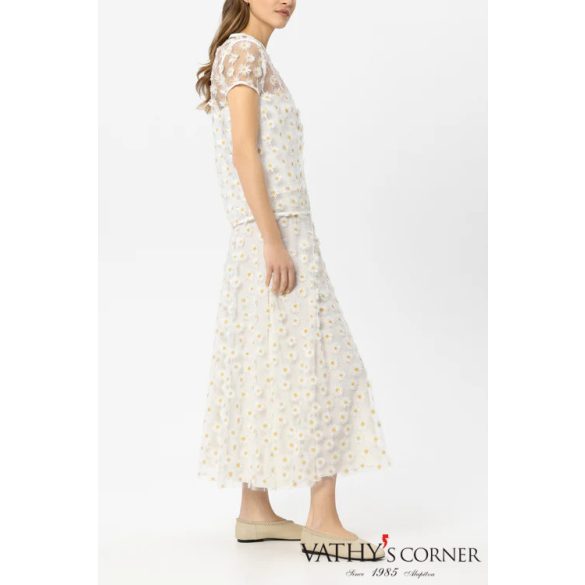 Luisa Cerano maxi szoknya margarétákkal 538328/3826 1005 