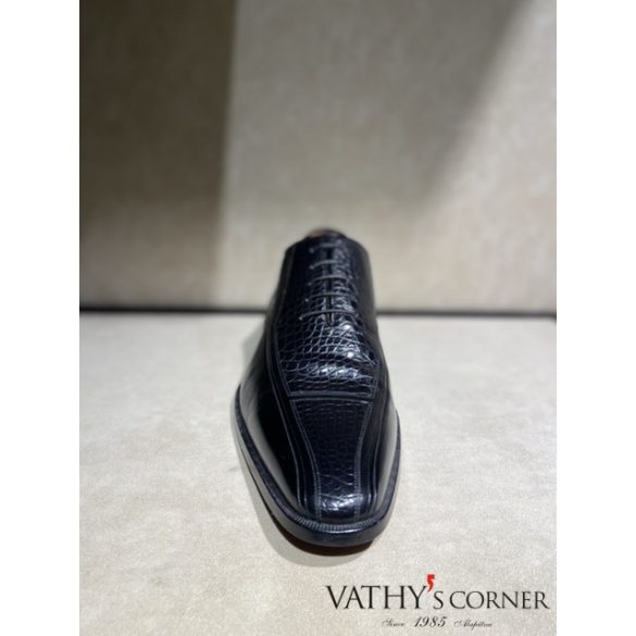 a.testoni oxford krokodilbőr cipő M11744 CIH