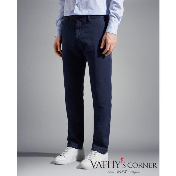 Paul&Shark Len-pamut keverékű chino nadrág kétféle színben 23414033 013 