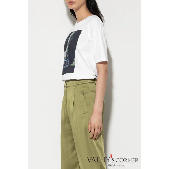 Luisa Cerano nyomott mintás póló 308182/7799 