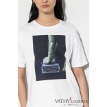 Luisa Cerano nyomott mintás póló 308182/7799 