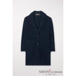 Luisa Cerano béleletlen gyapjúkabát 408945/3680 0265 