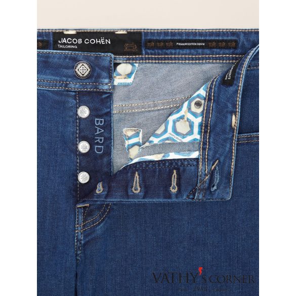 Jacob Cohen Bard Slim Fit szuper rugalmas farmer P3582 R100D