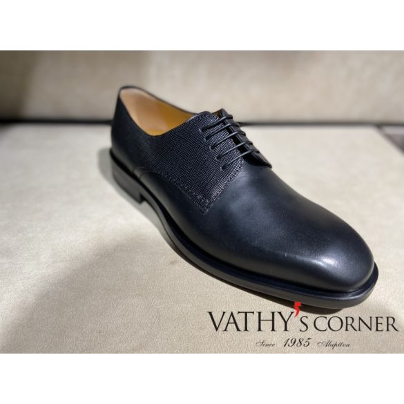 a.testoni fűzös derby bőrcipő Ms47651 B3H 93068