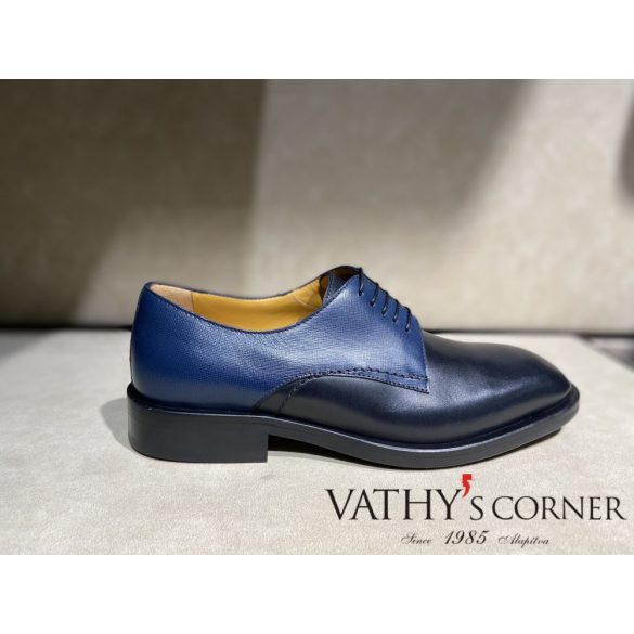 a.testoni fűzös derby bőrcipő Ms47651 B3H 93068