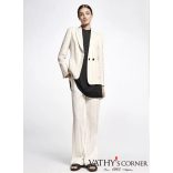 Riani bő szárú csíkos nadrág 1433862-3862 143 