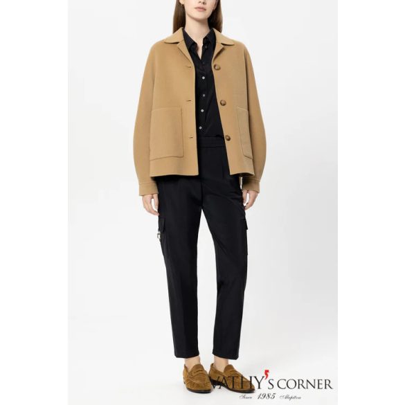 Luisa Cerano kabát kasmír keverékből 438533/4080 0745  