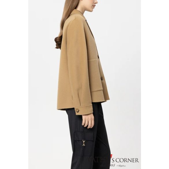 Luisa Cerano kabát kasmír keverékből 438533/4080 0745  