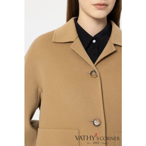 Luisa Cerano kabát kasmír keverékből 438533/4080 0745  