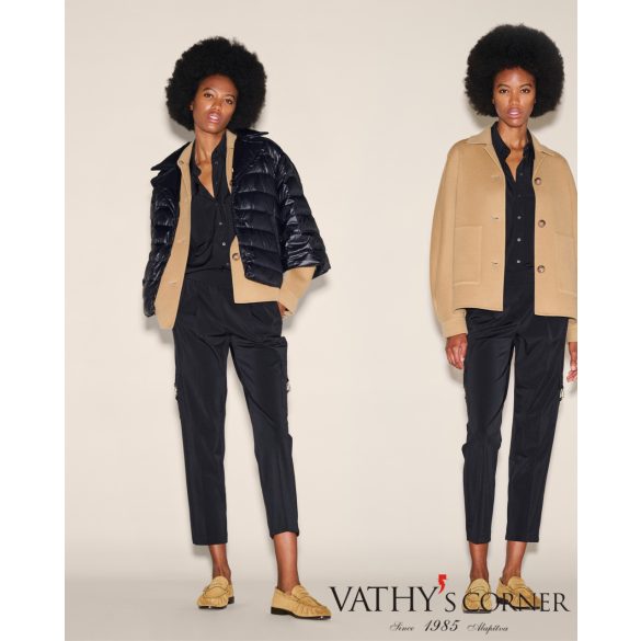 Luisa Cerano kabát kasmír keverékből 438533/4080 0745  