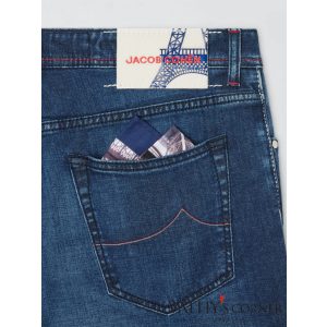 Jacob Cohen Bard Slim Fit sztreccs farmer P1S4199 870D 