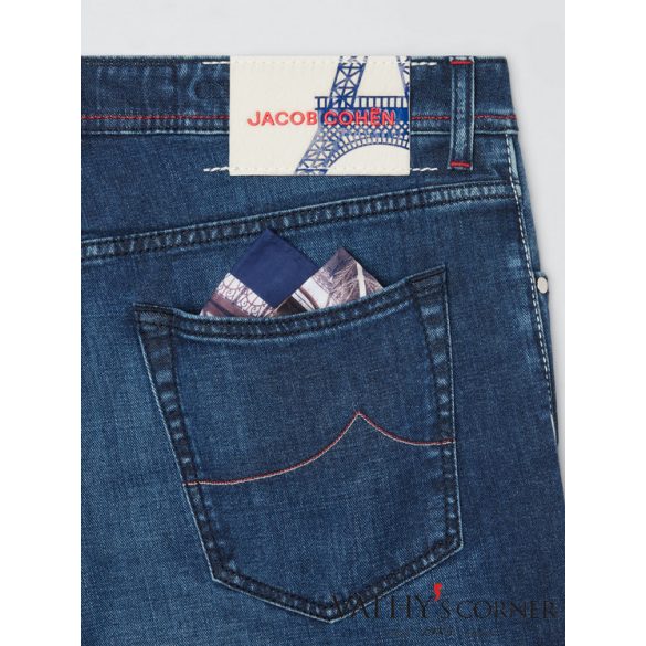 Jacob Cohen Bard Slim Fit sztreccs farmer P1S4199 870D 