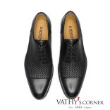 a.testoni fonott fűzős bőrcipő M47511VEH 94603P18