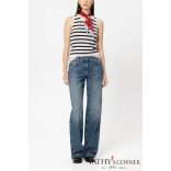 Luisa Cerano Csíkos kasmírkeverékű felső 138737/5871 col2947 