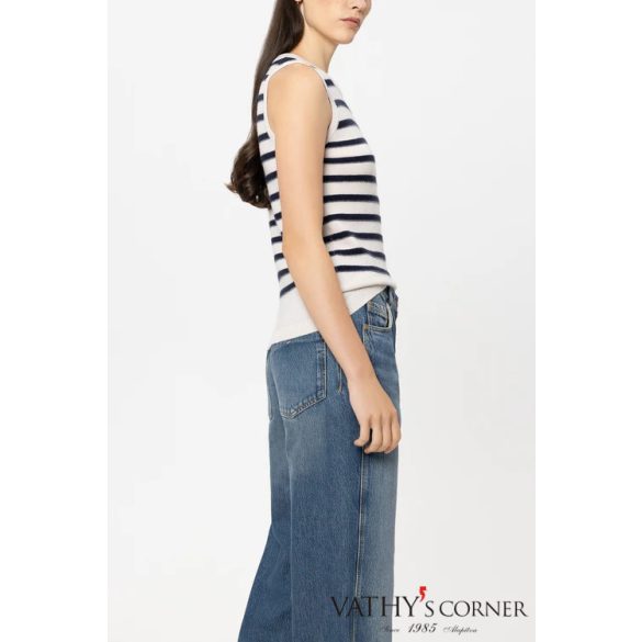 Luisa Cerano Csíkos kasmírkeverékű felső 138737/5871 col2947 