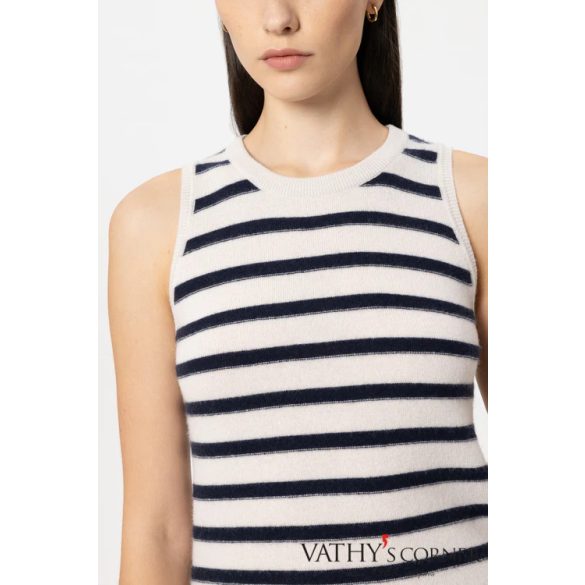 Luisa Cerano Csíkos kasmírkeverékű felső 138737/5871 col2947 