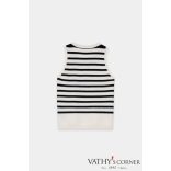 Luisa Cerano Csíkos kasmírkeverékű felső 138737/5871 col2947 