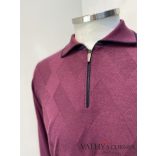 Dalmine galléros zippes pulóver 85004M 501