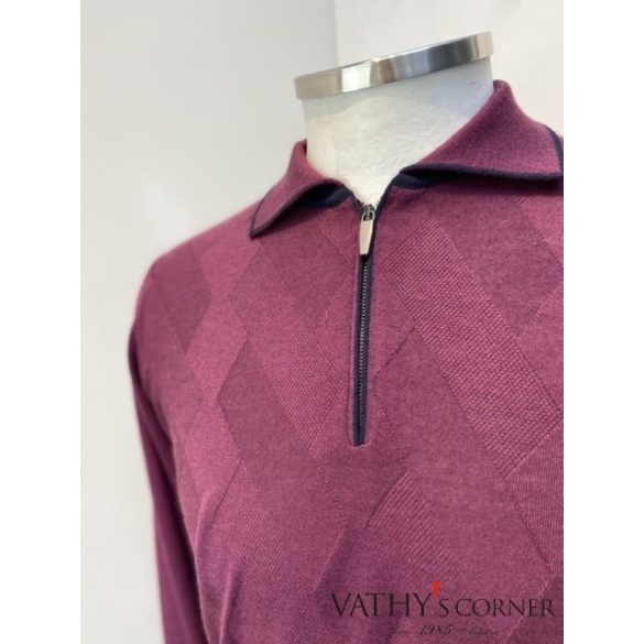 Dalmine galléros zippes pulóver 85004M 501