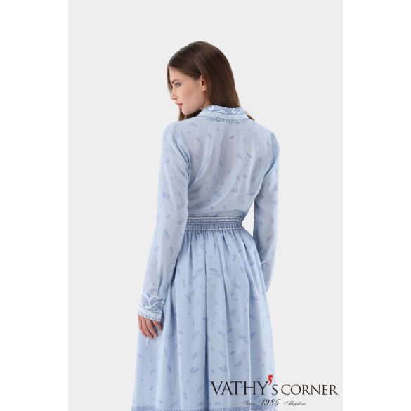 Van Laack selyem blúz mintával 230102 720 Celissa