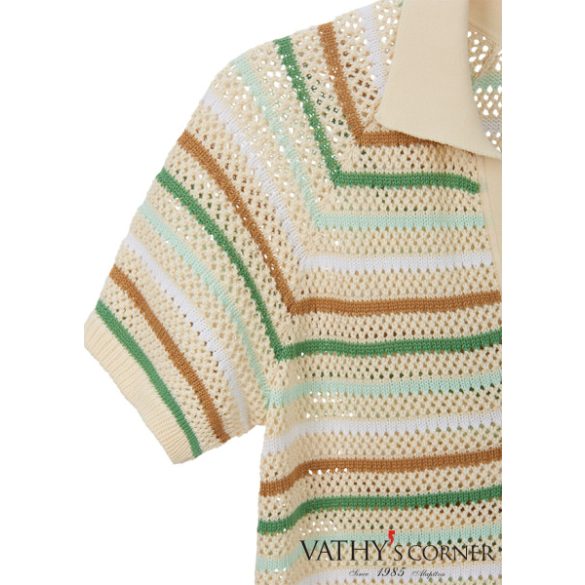 Riani organikus pamut kötött póló 547840-8170 184 