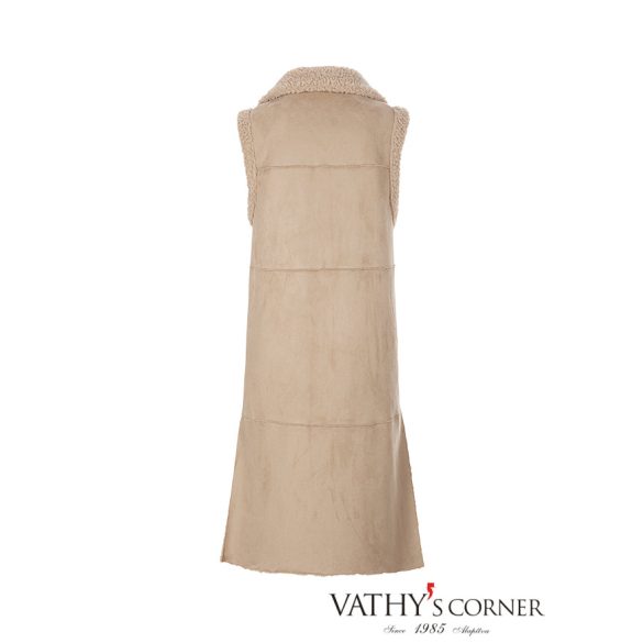 Riani báránybőr megjelenésű kifordítható mellény 385560/5417  805