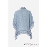 Van Laack selyem tunika mintával 230102 720 Tuja