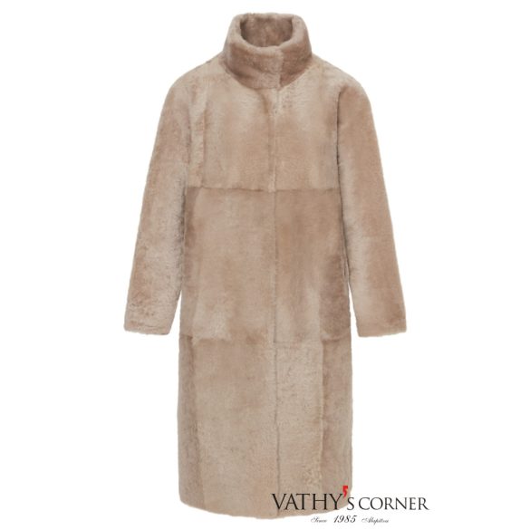 Werner Christ kifordítható hosszú báránybőr kabát 72 2359 424 Madita 