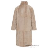 Werner Christ kifordítható hosszú báránybőr kabát 72 2359 424 Madita 