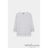 Luisa Cerano csíkos póló 338351/7956 col2501 