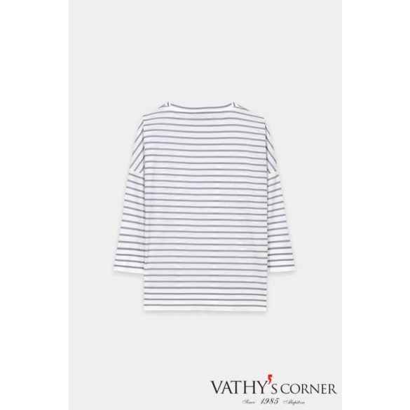 Luisa Cerano csíkos póló 338351/7956 col2501 