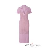 Riani hálós kötött pólóruha 446505-8170 707 