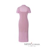 Riani hálós kötött pólóruha 446505-8170 707 